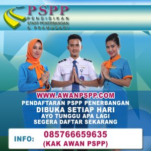 Penutupan pendaftaran sekolah pramugari PSPP